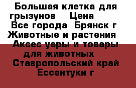 Большая клетка для грызунов  › Цена ­ 500 - Все города, Брянск г. Животные и растения » Аксесcуары и товары для животных   . Ставропольский край,Ессентуки г.